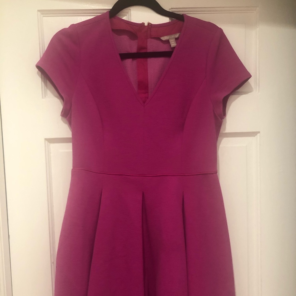 Magenta Banana Republic Dress